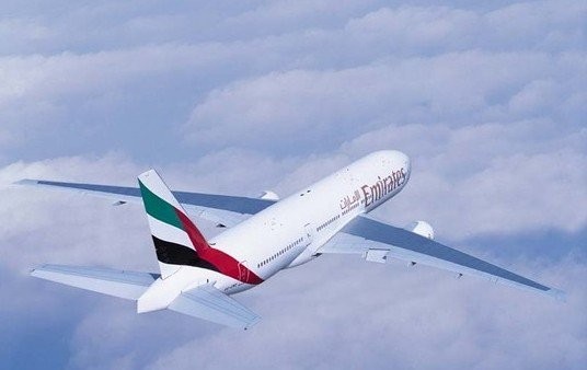 Máy bay chở khách Boeing-777 của hãng hàng không Emirates, UAE